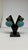 Emerald Natural Turquoise, Emerald & Diamond Earring in 14k Gold For Sale - Image 8 of 8