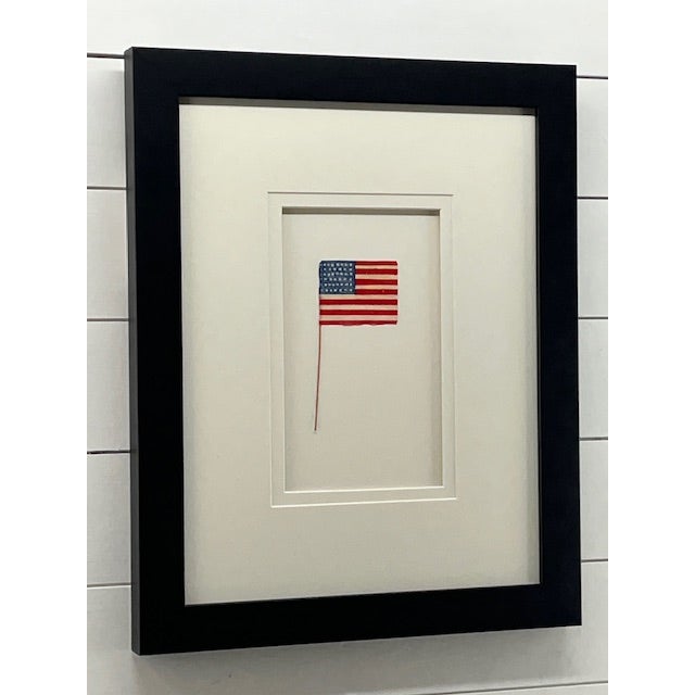 Framed 45 Star Flag For Sale - Image 4 of 5