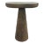 Hooker Greige Wood Oval Spot Table For Sale