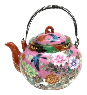 Antique Chinese Porcelain Tea Pot