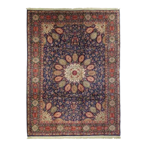 Extremely Fine Persian Tabriz Woven by the Artist Master Weaver Rug 8'1'' X 11'4''