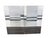 Nicole Mouracade Nim Abstract Acrylic on Canvas Set of 4 Panels For Sale In New York - Image 6 of 11