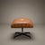 Mid-Century Modern Eames 671 Lounge Ottoman in Rosewood & Cognac Leather by Herman Miller For Sale - Image 3 of 7