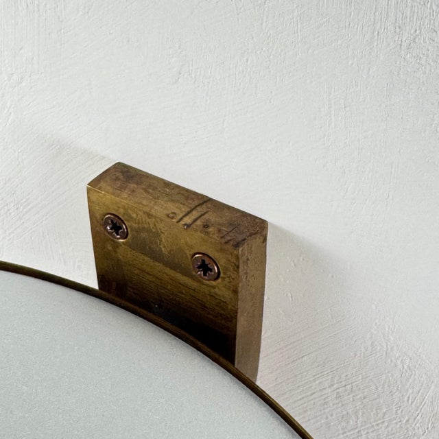 Brass Wall Lights attributed to Max Ingrand for Fontana Arte, 1960s, Set of 2 For Sale - Image 16 of 18