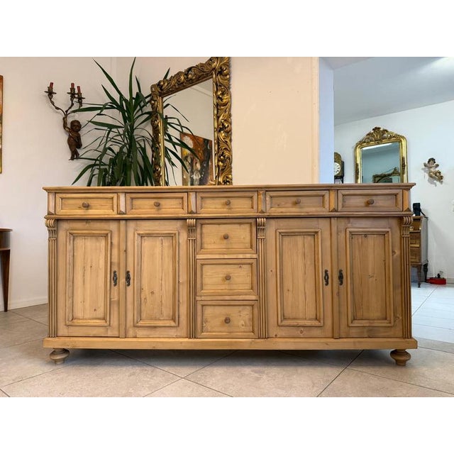 Apothecary Credenza in Softwood For Sale - Image 16 of 16