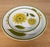 A complete 12-place setting set of vintage Mikasa "Tampa" pattern stoneware, produced in the 1970s. Each setting includes...