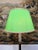 Onyx and Brass Table Lamp with Green Shade, 1950s For Sale - Image 6 of 8