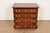 Late 20th Century Henkel Harris Georgian Solid Mahogany Nightstand or Bachelor Chest For Sale In South Bend - Image 6 of 14