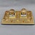 Victorian-Era Inkwell with Boulle Inlays in Ebonized Wood and Brass, Set of 8 For Sale - Image 11 of 16
