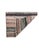 Mid-Century Modern Decorative Vintage Mini Rag Rug - 1`7″ X 4`2″ For Sale - Image 3 of 3