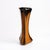 American Rare Fulper Art Pottery Vase Cat's Eye Glaze / Arts & Crafts Ribbed Triangular Tri-Foil Vase C. 1910 / Early American Studio Ceramic For Sale - Image 3 of 11