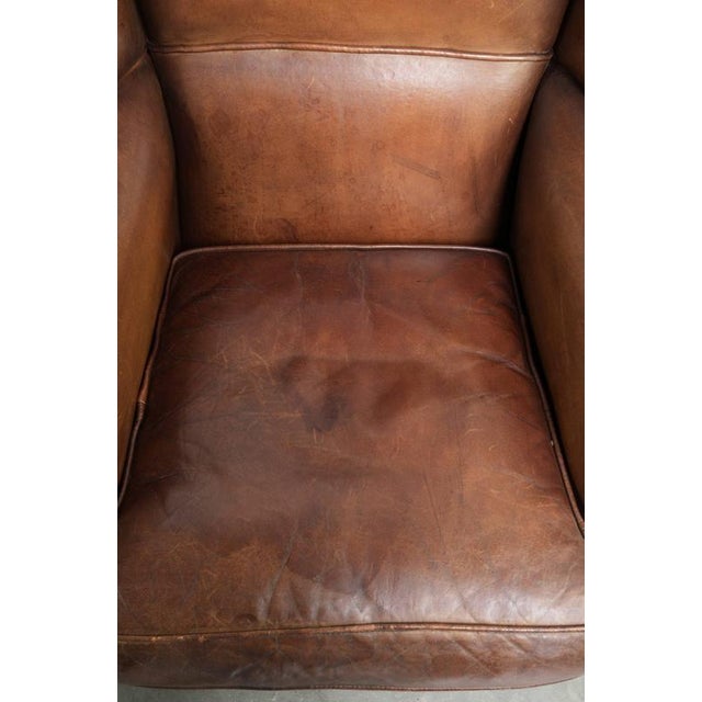 English Sheepskin Wingbacks with Colors, Set of 2 For Sale - Image 6 of 18