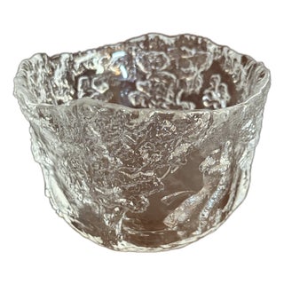 Kosta Boda Rhapsody Glass Bowl Designed by Kjell Engman For Sale