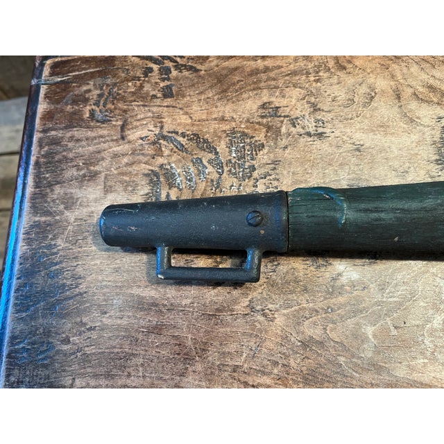 Blue Antique Wood Horse Yoke For Sale - Image 8 of 11