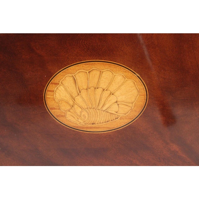 2000 - 2009 Baker Georgian Style Mahogany Coffee Table For Sale - Image 5 of 13