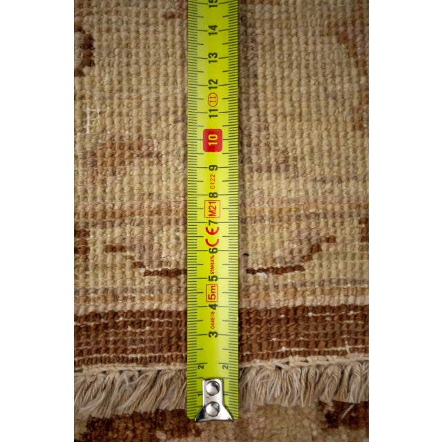 Hand-Knotted Ziegler Rug in Wool For Sale - Image 10 of 11