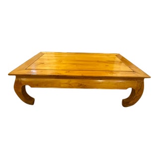 Teak Wood Coffee Table For Sale