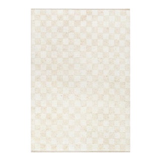 Becki Owens x SURYA Davey Handmade Rug Light Beige 2x3 For Sale