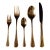 Vintage Bestecke Solingen Gold Plated Flatware - Service for 12 For Sale