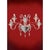 Venetian Imperial Rigadin Murano Glass Wall Sconce in Transparent Glass by Simoeng for Simoeng For Sale - Image 4 of 8
