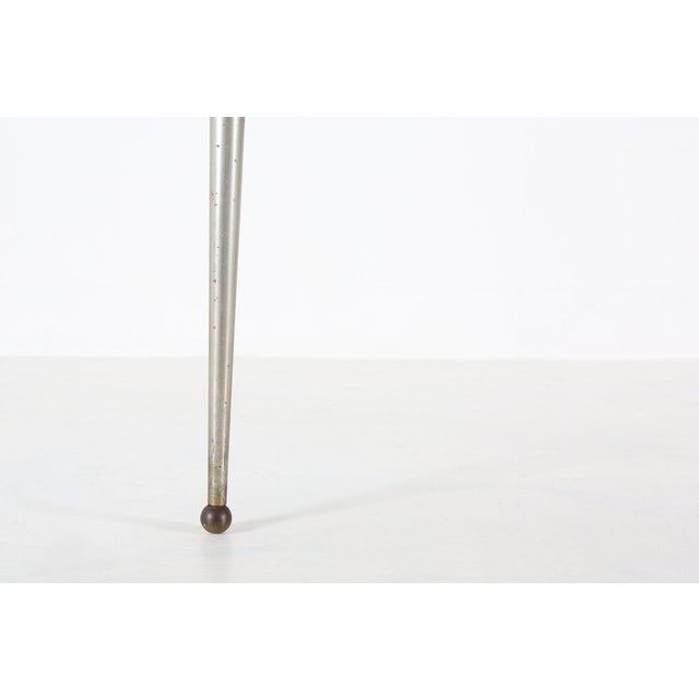 Mid-Century Modern Tripod Coffee Table with Marble Print Top, 1960s For Sale - Image 6 of 11