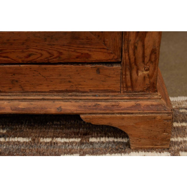 Brown Italian Credenza Oak and Pine, 19th Century For Sale - Image 8 of 12
