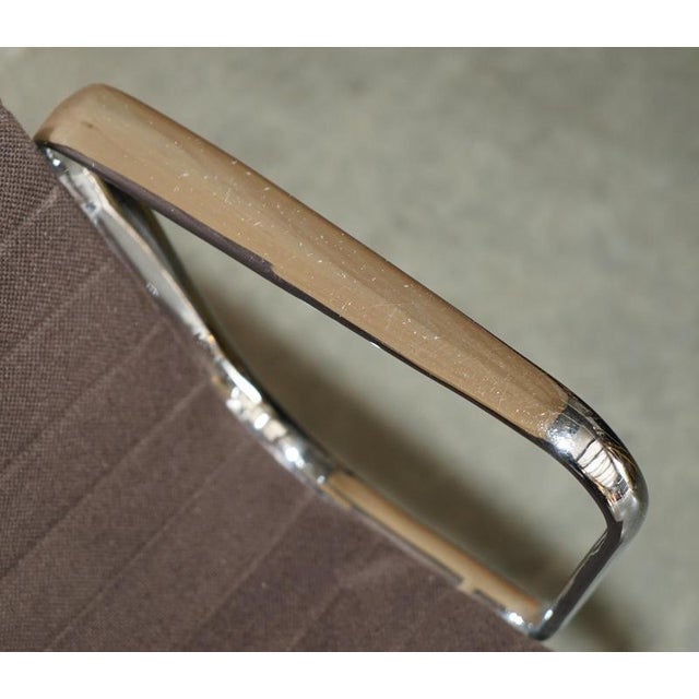 Black Brown EA 108 Swivel Desk Chair by Charles and Ray Eames For Sale - Image 8 of 17