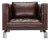 Mitchel Cognac Lounge Chair For Sale