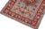 Rustic Boho Chic Kazak Tribal Light Blue/Red Wool Rug - 2'0''x3'0'' For Sale - Image 3 of 10