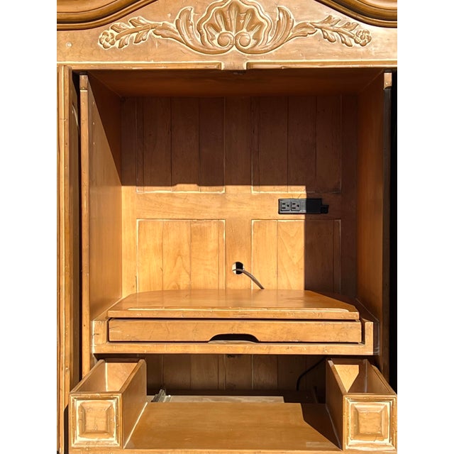 Brown Guy Chaddock French Country Armoire For Sale - Image 8 of 12