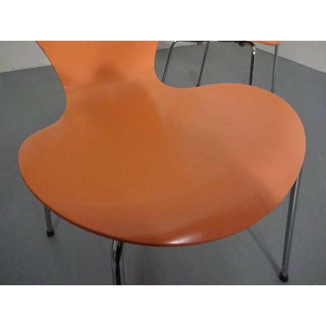 Danish 3107 Chairs by Arne Jacobsen for Fritz Hansen, 1994, Set of 2 For Sale - Image 15 of 18