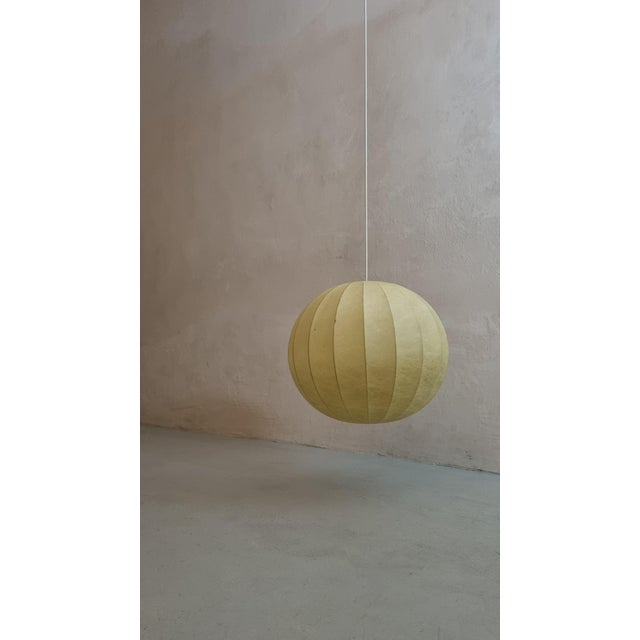 1960s Large Cocoon Pendant Lamp, 1960s For Sale - Image 5 of 7