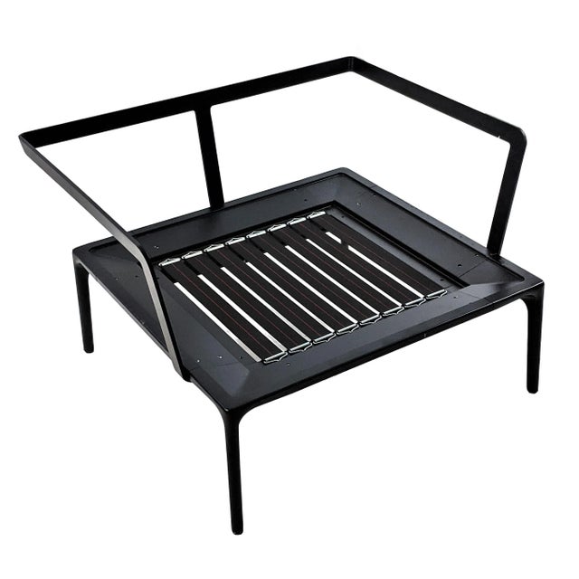 Metal Mdf Italia Yale Modern Armchair For Sale - Image 7 of 11