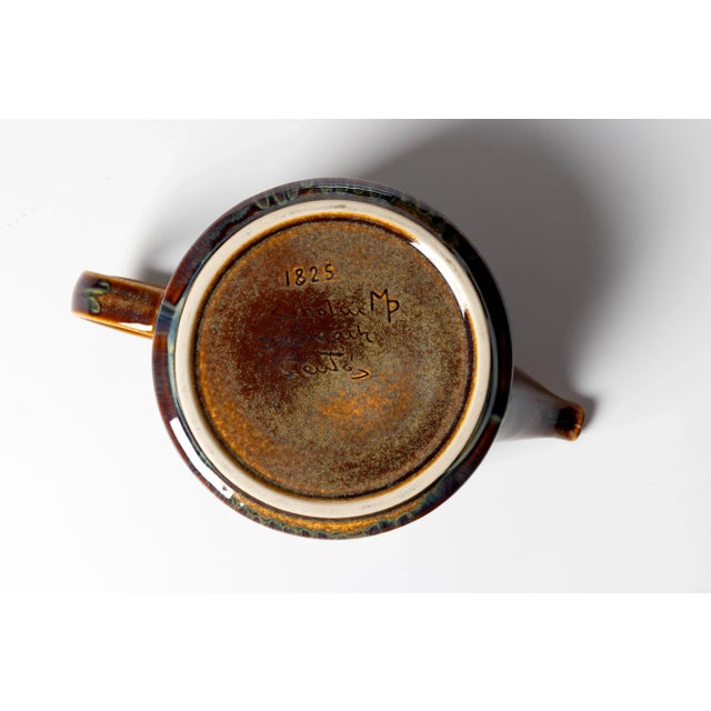 Ceramic Vintage Søholm Bornholm Danish Pottery Tea Set: Mid-Century Modern For Sale - Image 7 of 10