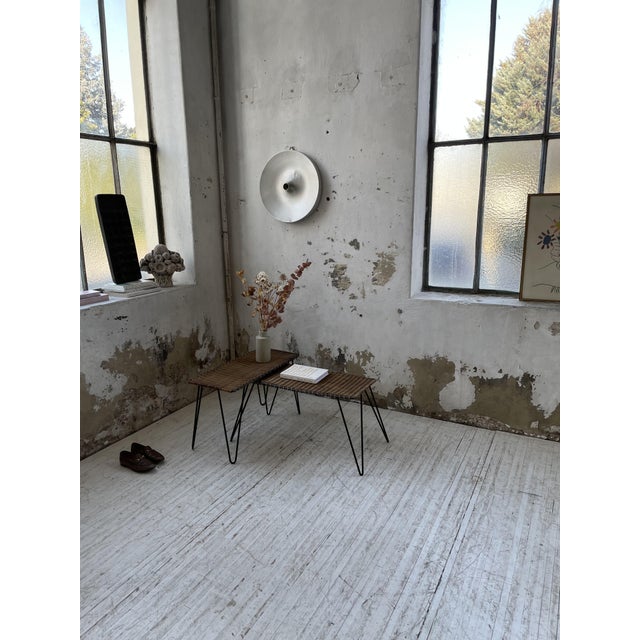 Raoul Guys Osier Tables Duo, Set of 2 For Sale - Image 15 of 18