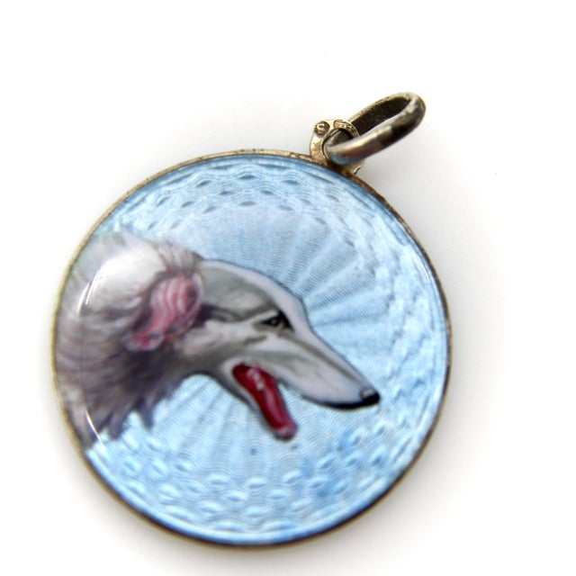 Here at Kirsten’s Corner, we love sighthounds—and this amazing portrait of a beloved pet on a sterling silver pendant...