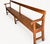 French 19th Century French Oak Open Arm Bench For Sale - Image 3 of 9