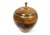 Set of 2, 1960s Hand Crafted Mixed Wood Apple and Pear Lidded Jars For Sale In New York - Image 6 of 12