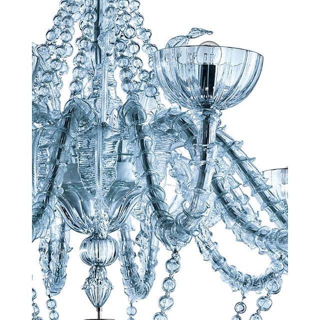 Turquoise Cà Rezzonico Murano Glass Chandelier by Simoeng, in New conditions. Designed from 2000 Up to 250V (Europe/UK...