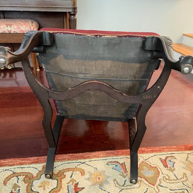 18th Century Queen Anne-Style Splat Back Walnut Armchair For Sale - Image 13 of 13