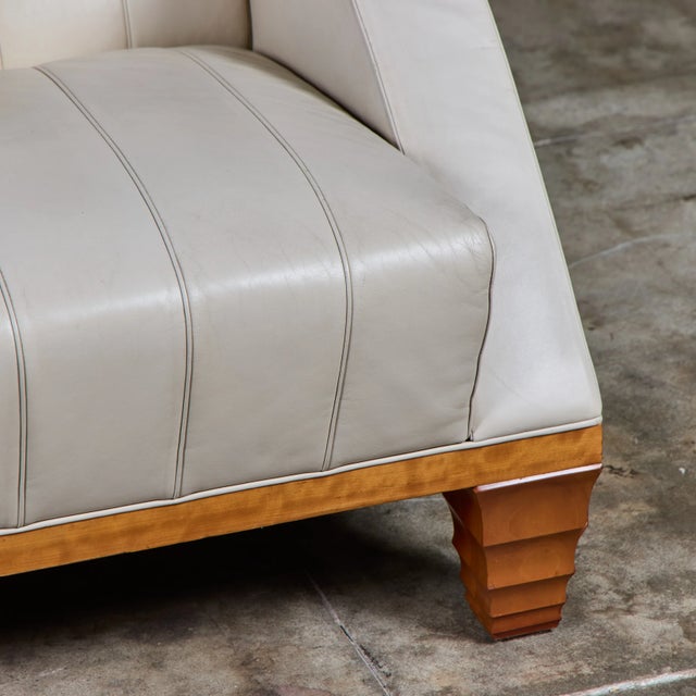 Pair of Leon Krier Aries Lounge Chairs for Giogetti For Sale - Image 16 of 18