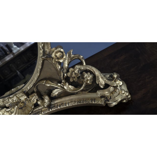 Victorian Gilt Dressing Table Mirror, 1850s For Sale - Image 9 of 16