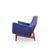 Jens Risom Jens Risom Model U-150 Mid Century Walnut Bracket Back Sofa For Sale - Image 4 of 9