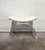 Contemporary Late 20th Century Contemporary “Marlowe” Arched Lucite & Leather Stool For Sale - Image 3 of 7