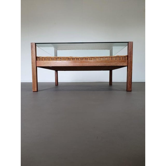 Vintage Teak Coffee Table, Denmark, 1970s For Sale - Image 9 of 11