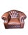 Vintage English Leather Chesterfield Tub Chair, 1980s For Sale - Image 9 of 9