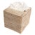 Boho Chic Artifacts Rattan Column Tissue Box For Sale - Image 3 of 4