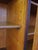Early 1900s Tiger Oak Long Large China Cabinet Bookcase Cupboard 6583 For Sale - Image 9 of 18