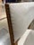 Attributed Made Goods Hide and Teak Side Chair For Sale - Image 4 of 6