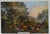 This is a very rare depiction of an animated landscape. Painted by Andre Alfred in 1834. The porcelain plaque has an...
